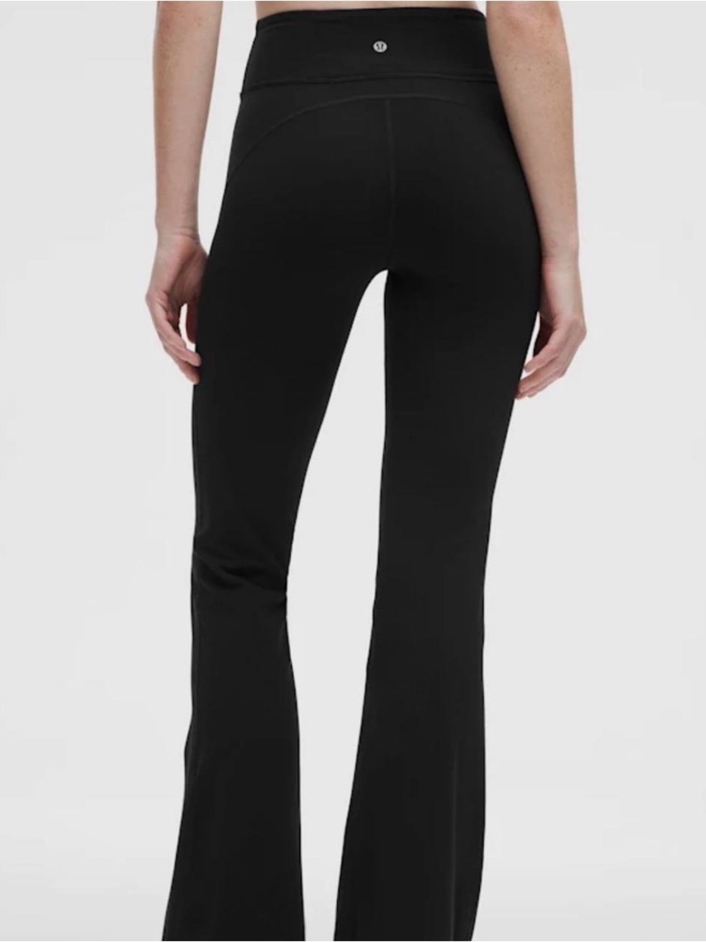 lululemon Black Flare High-Rise Legging